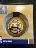 Los Angeles Lakers rare 2020 NBA Champion Bulb Commerative Ornament