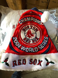 Boston Red Sox /Patriots 2004 rare santa hat duel championships MLB NFL