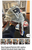 New England Patriots NFL replica helmet hat team logo foco