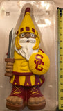 USC Trojans NCAA thematic team logo garden gnome 12 inch