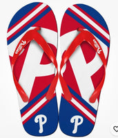 Philadelphia Phillies MLB mens size XL flip flops sandals team logo