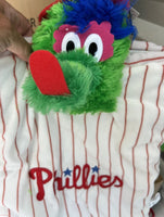 Philadelphia Phillies lovable mascot MLB stylish drawstring backpack
