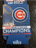 Chicago Cubs 2016 MLB World Series Champions can cooler koozie Wincraft.
