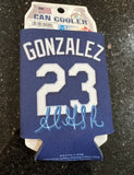 Los Angeles Dodgers Adrian Gonzalez 2 sided can cooler wincraft.