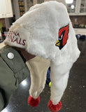 Arizona Cardinals NFL plush team logo adult size Helmet hat