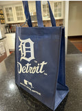 Detroit Tigers reusable tote bag MLB team logo Foco.

Grocery size Bag