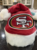 San Francisco 49ers infant santa hat