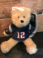 New England Patriots NFL Tom Brady Plush Bear with Jersey, made by Forever Collectibles.