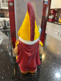 USC Trojans NCAA thematic team logo garden gnome 12 inch