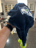 Seattle Seahawks NFL team logo adult plush helmet hat
