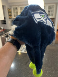 Seattle Seahawks NFL team logo adult plush helmet hat