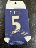 Baltimore Ravens Joe Flacco 12 oz Can Cooler Koozie by WinCraft.