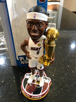 LeBron James Miami Heat 2012 NBA Finals Champions Trophy Bobblehead