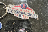 Boston Red Sox 2018 MLB World Series Champions WinCraft Metallic Keychain.