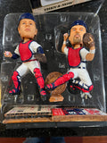 Boston Red Sox Carlton Fisk and Jason Varitek MLB Duel Bobblehead