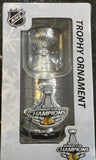 Chicago Blackhawks 2013 Stanley Cup Champion replica Stanley Cup ornament.
