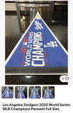 Rare Los Angeles Dodgers  MLB 2020 World Series Champions full size felt pennant