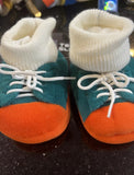 Miami Dolphins cute team logo baby boots 0-3 Months.