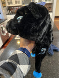Carolina Panthers plush team mascot dangle hat