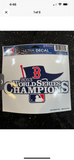 Boston Red Sox 2013 World Series Champions Ultra decal.