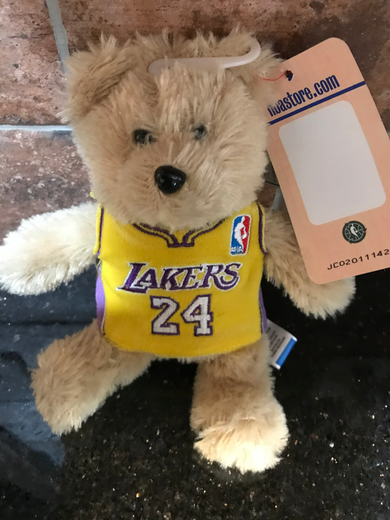 Los Angeles Lakers Kobe Bryant plush jersey bear