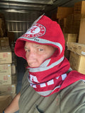 Alabama NCAA Retro Team Logo Hood and Scarf Combo with Pockets is a must-have for any Alabama Crimson Tide football fan. Officially licensed by the NCAA