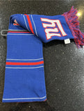 New York Giants with this amazing 65-inch adult team logo scarf.