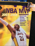 Los Angeles Lakers rare 2006-07 Kobe Bryant NBA MVP full size pennant