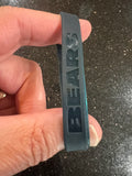 Chicago Bears NFL Team Color Mylar Adult Wristband Bracelets 3 Pack by Forever Collectibles is a must-have accessory for any Bears fan.
