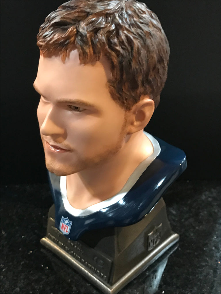 Tom Brady New England Patriots NFL Bust Legend 8 Inch Sculpture collectible statue bust