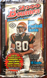 2000 Bowman Football card unopened pack