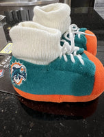 Miami Dolphins cute team logo baby boots 0-3 Months.