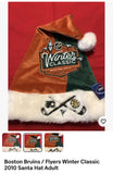 Boston Bruins / Flyers Winter Classic 2010 Santa Hat Adult. Condition is "New".