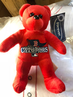 Boston Red Sox 2013 World Series Champions commemorative collectible plush bear 8 inch