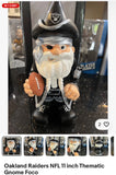 Los Vegas Raiders 12 inch thematic garden gnome foco