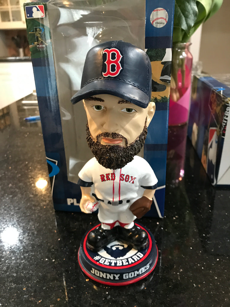 Jonny Gomes Boston Red Sox 2013 World Series Get Bearded bobblehead by Forever Collectibles.