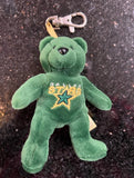 Dallas Stars adorable Foco NHL plush keyring keychain bear.