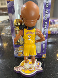 2009 Los Angeles Lakers Championship rare Derek Fisher trophy bobblehead, produced by Forever Collectibles.