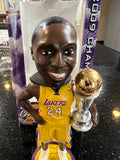 Los Angeles Lakers 2009 Kobe Bryant NBA Finals MVP Champions Bobblehead produced by Forever Collectibles