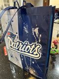 New England Patriots NFL reusable recycle tote bag new