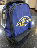 Baltimore Ravens NFL duel compartment lunchbag foco.