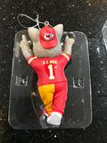 Kansas City Chiefs Super Bowl 54 KC Wolf Mascot Ornament is a collectible item from Forever Collectibles