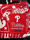 Philadelphia Phillies ID wallet with zipper and attached keyring. New With Tags.