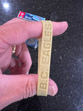 Boston College Eagles NCAA Adult Mylar Team Color Bracelets Wristbands 3pk by Forever Collectibles are stylish accessories for football fans of the Boston College Eagles.
