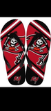 Tampa Bay Buccaneers Team unisex Logo Flip Flop Sandals are a stylish and comfortable option for fans of the National Football League.