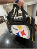 Pittsburgh Steelers Duffel/ gym bag medium size foco.