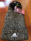 Boston Bruins NHL team logo woman’s stylish pom hat adidas