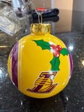 Los Angeles Lakers rare Kobe Bryant collectible bulb ornament Foco