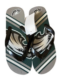 Philadelphia Eagles NFL Team Logo Unisex Flip Flops Womans and mens Sandals see chart