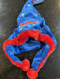 Buffalo Bills NFL Team logo plush Holiday santa hat adult size foco